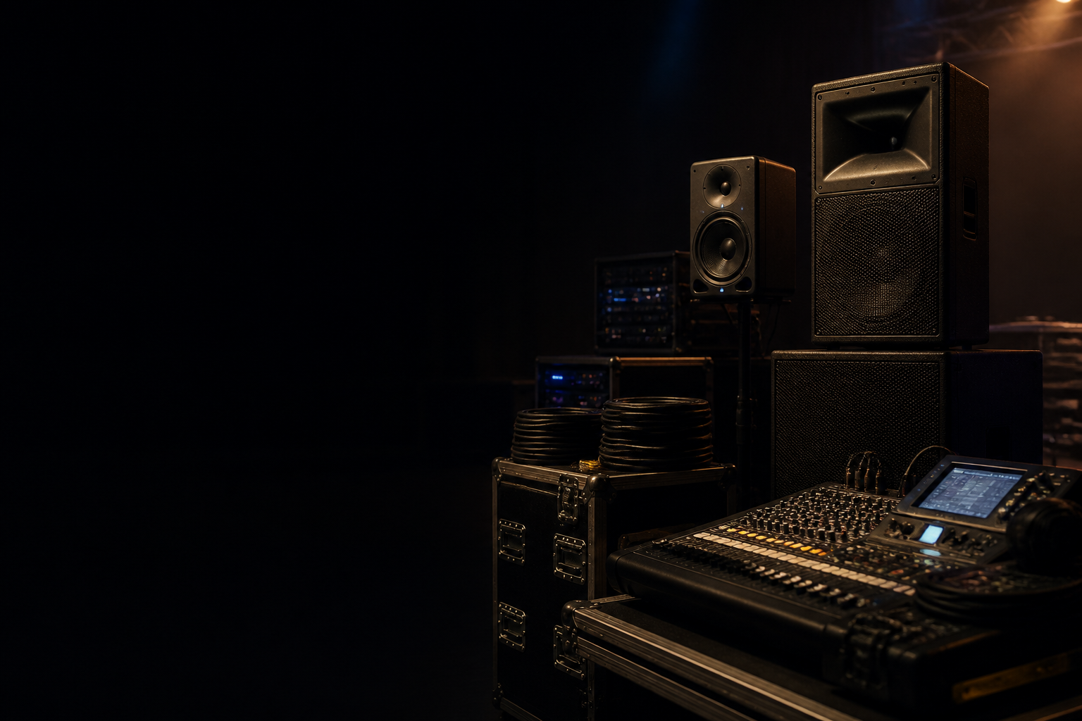 Audio and sound systems on rent