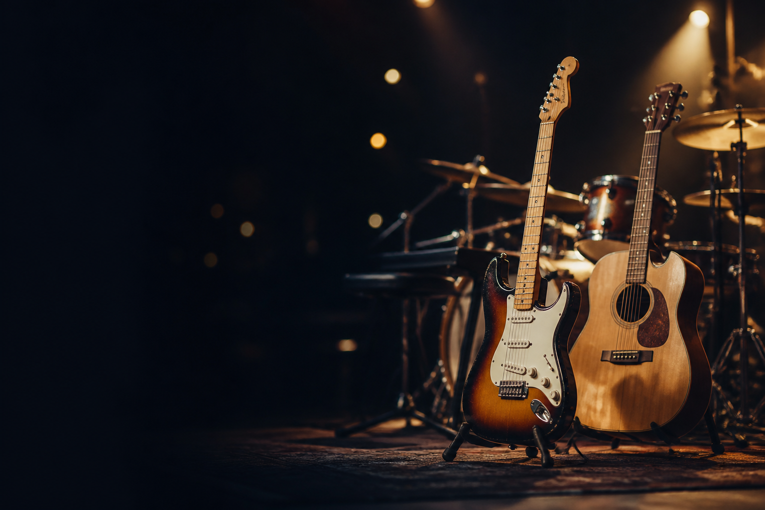 Musical instruments on rent