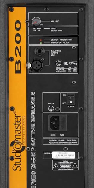 StudioMaster B200 (150 W ) Amp monitor Alternate View