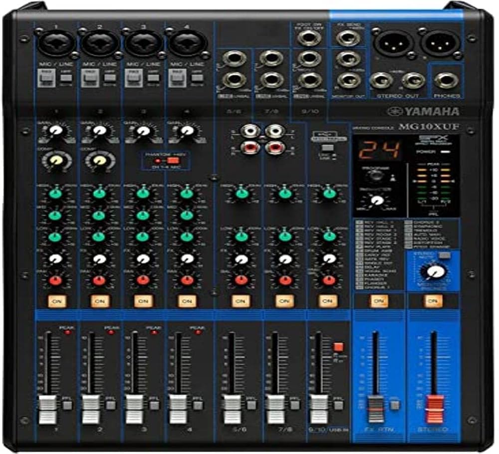 Yamaha 10 XUF fedder mixer