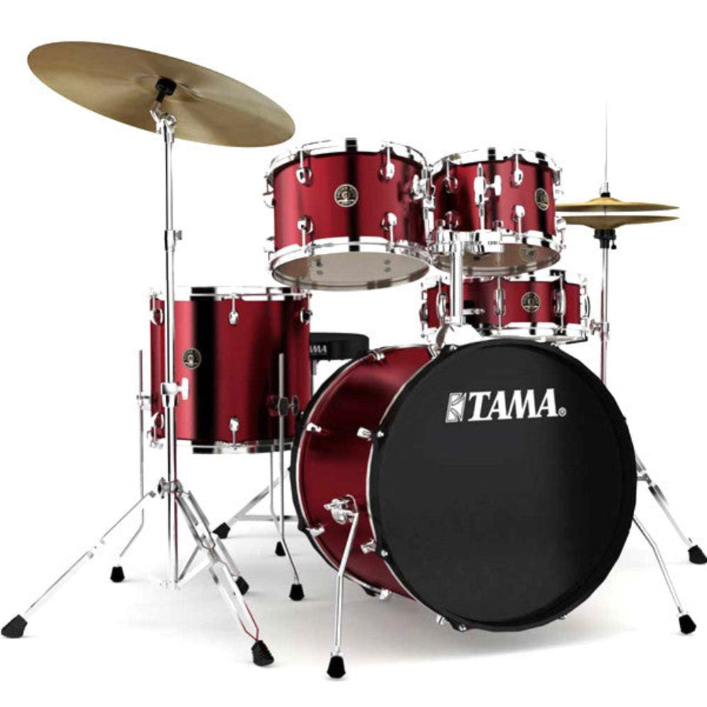 Rhythm mate drums 7 pcs,wine red