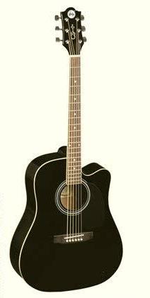 Gb&A EQ Acoustic guitar black